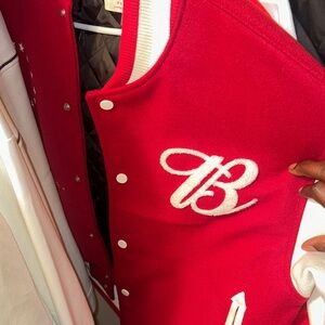 PacSun Red Varsity Jacket